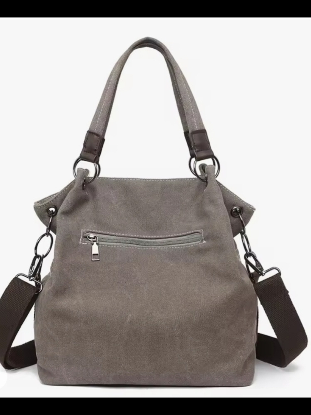 Sunshinejing Womens Canvas Crossbody Hobo Style Tote Shoulder Bag